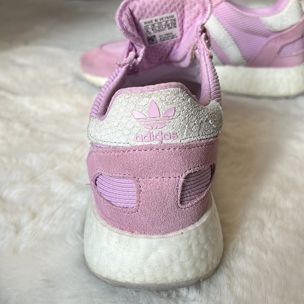 New! Adidas Originals Lilac Boost Lavendar Pink Light Purple Sneakers size 6 - Picture 14 of 17